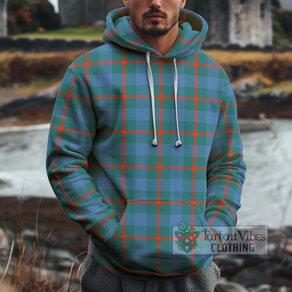 Agnew Ancient Tartan Cotton Hoodie Pullover Hoodie XS - Tartan Vibes Clothing