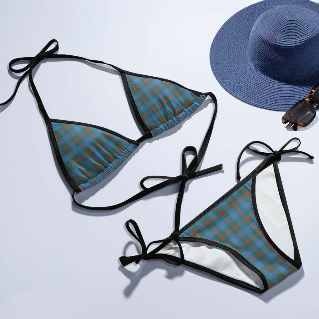 Agnew Ancient Tartan Bikini Swimsuit - Tartan Vibes Clothing