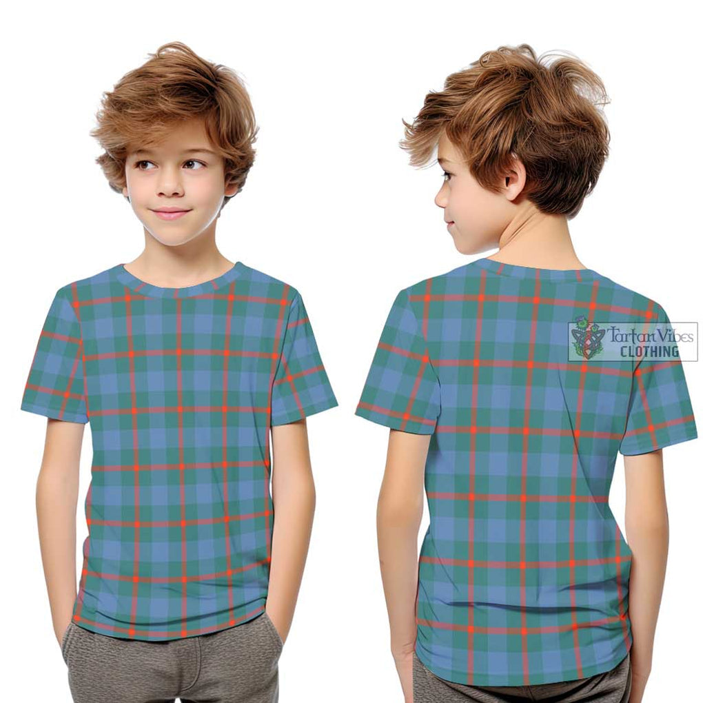 Agnew Ancient Tartan Kid T-Shirt - Tartanvibesclothing Shop