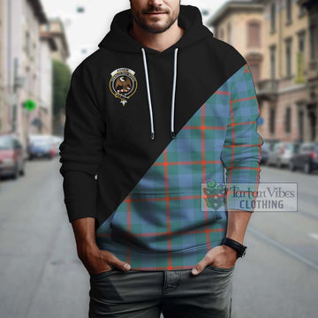 Agnew Ancient Tartan Hoodie with Family Crest and Military Logo Style