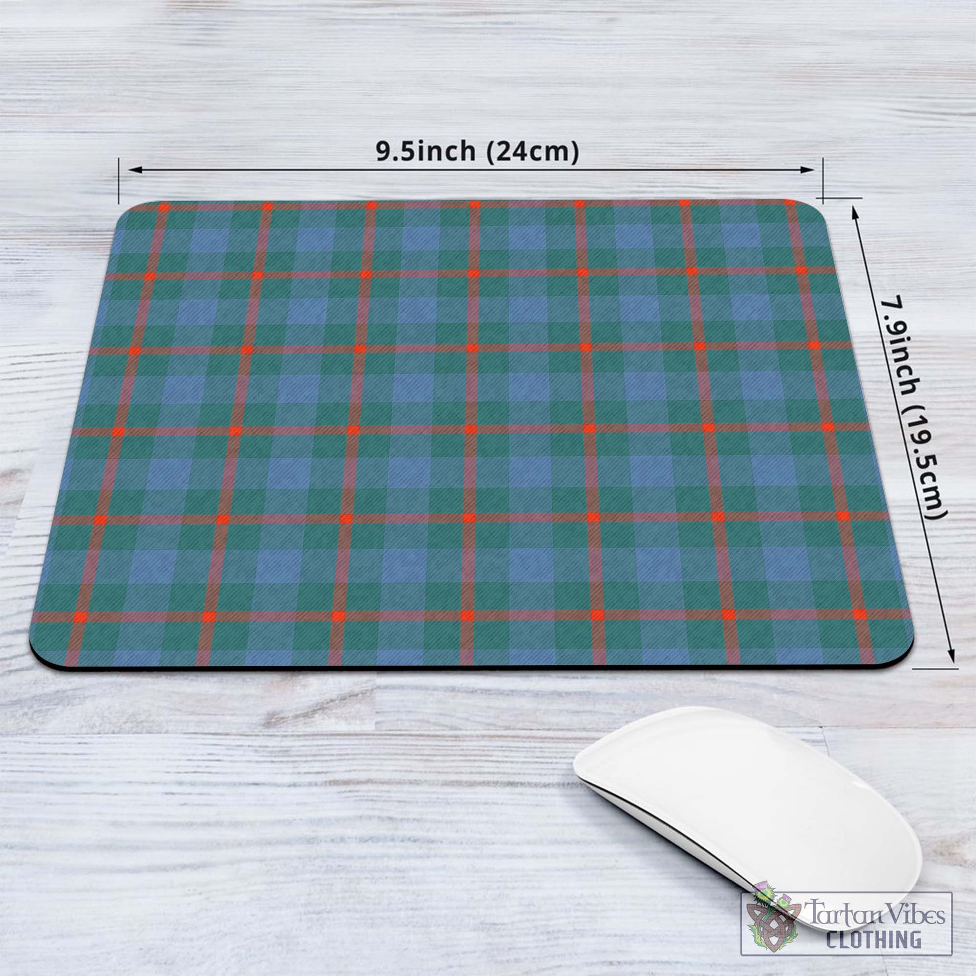 Tartan Vibes Clothing Agnew Ancient Tartan Mouse Pad