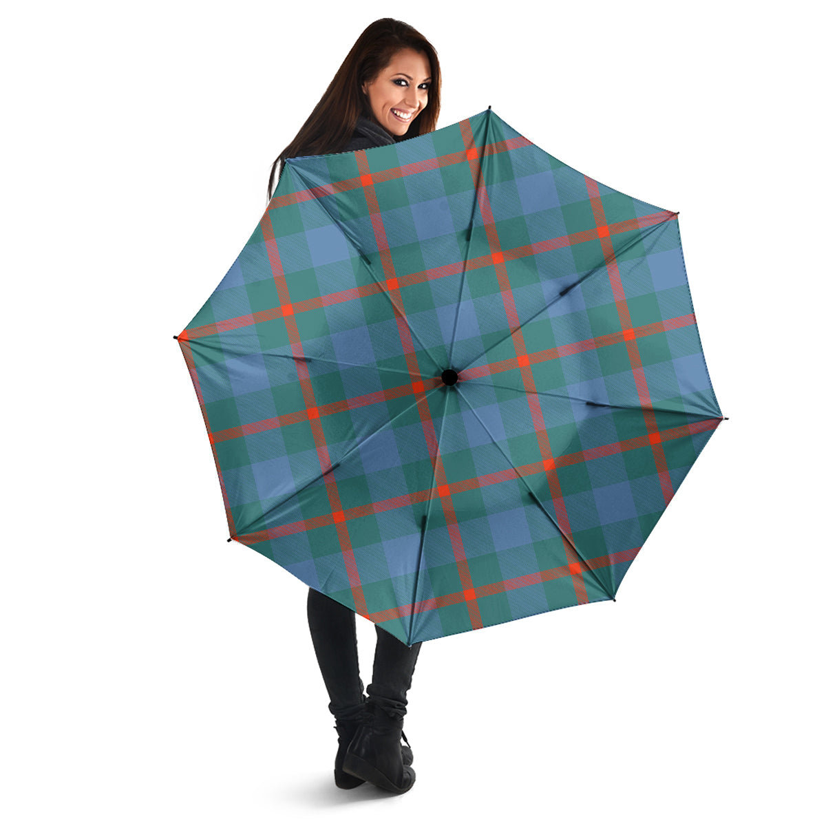 Agnew Ancient Tartan Umbrella - Tartanvibesclothing