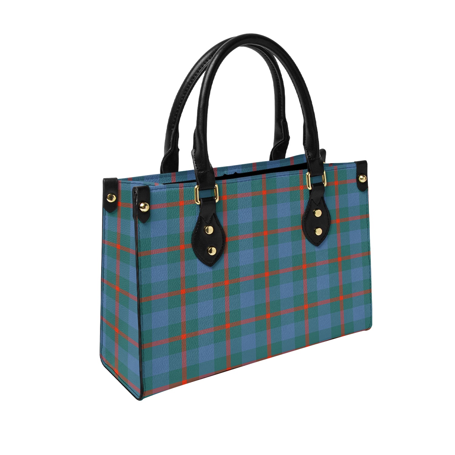 Agnew Ancient Tartan Leather Bag - Tartanvibesclothing