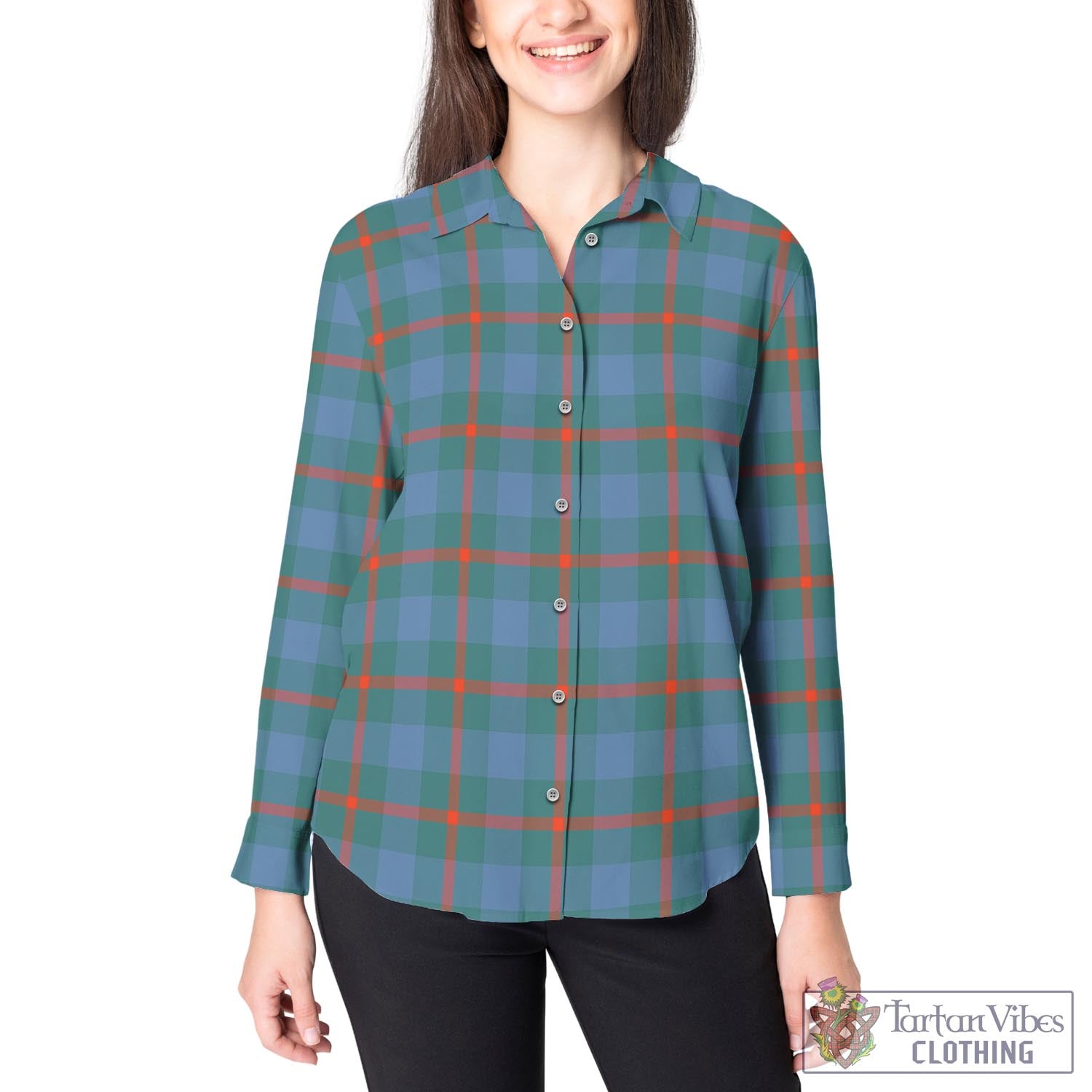 Agnew Ancient Tartan Womens Casual Shirt