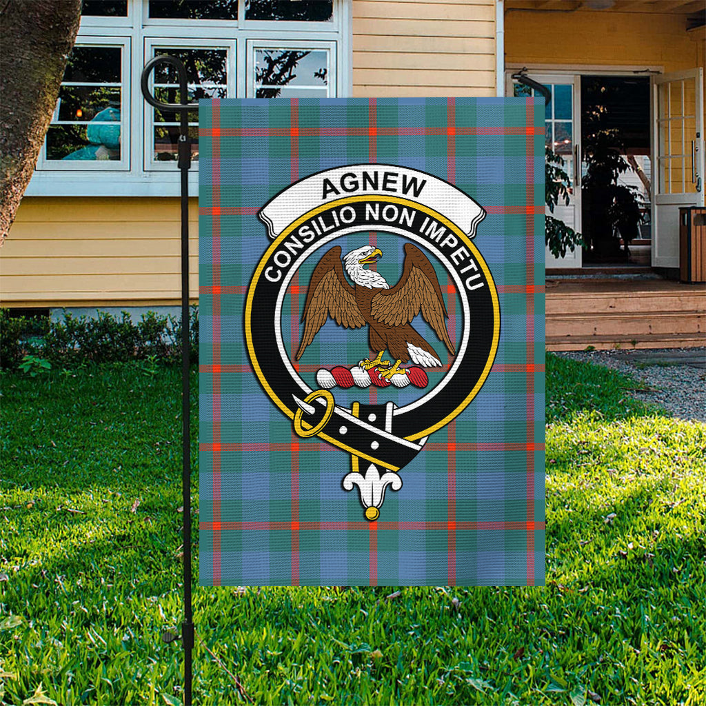 Agnew Ancient Tartan Flag with Family Crest - Tartan Vibes Clothing