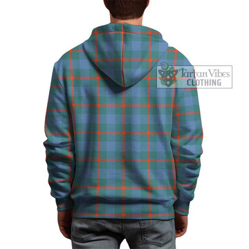 Agnew Ancient Tartan Hoodie with Family Crest DNA In Me Style