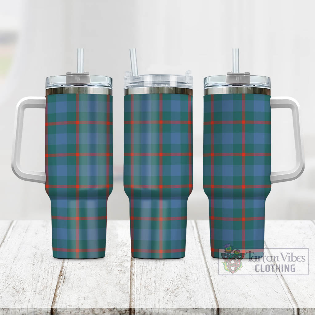 Tartan Vibes Clothing Agnew Ancient Tartan Tumbler with Handle