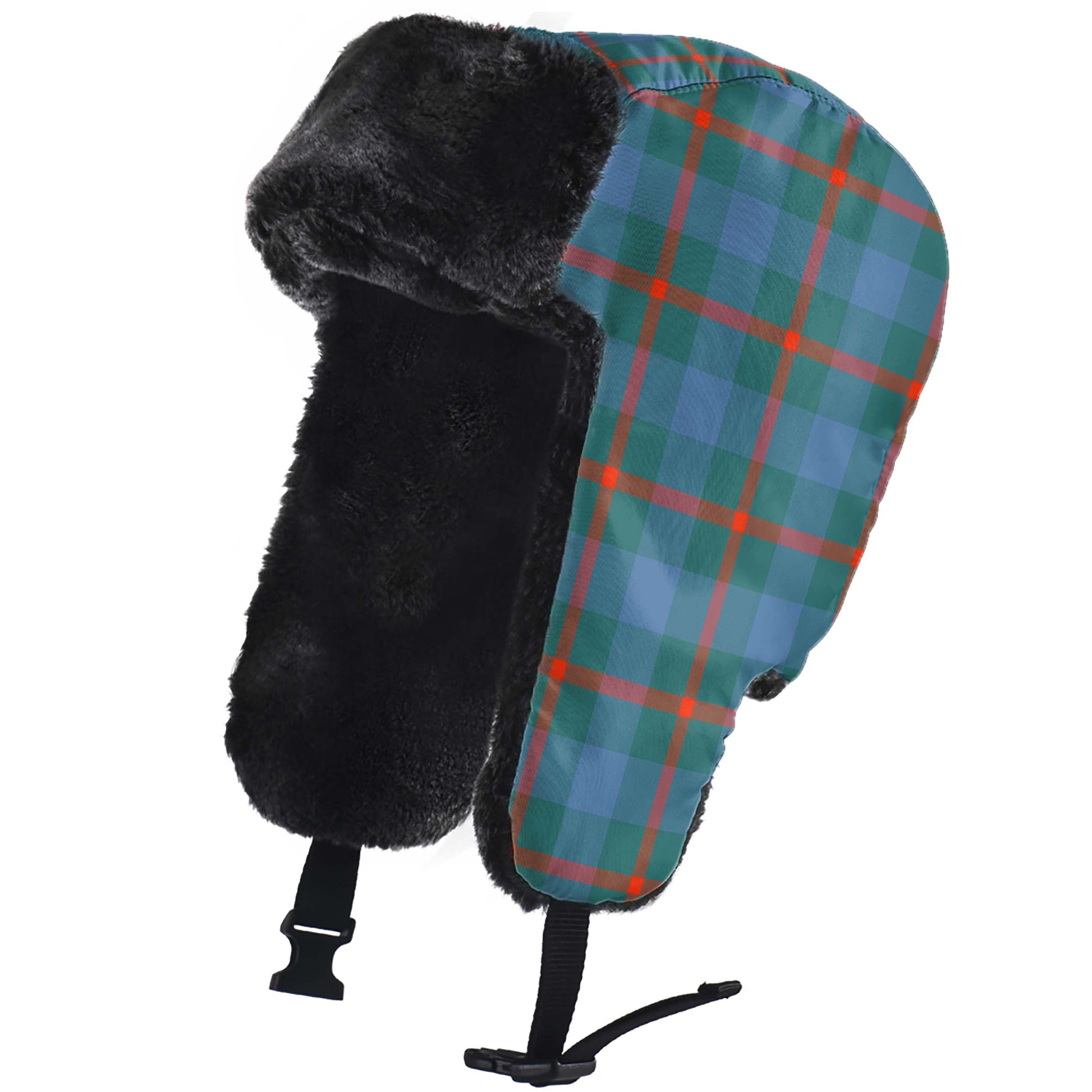 Agnew Ancient Tartan Winter Trapper Hat - Tartanvibesclothing