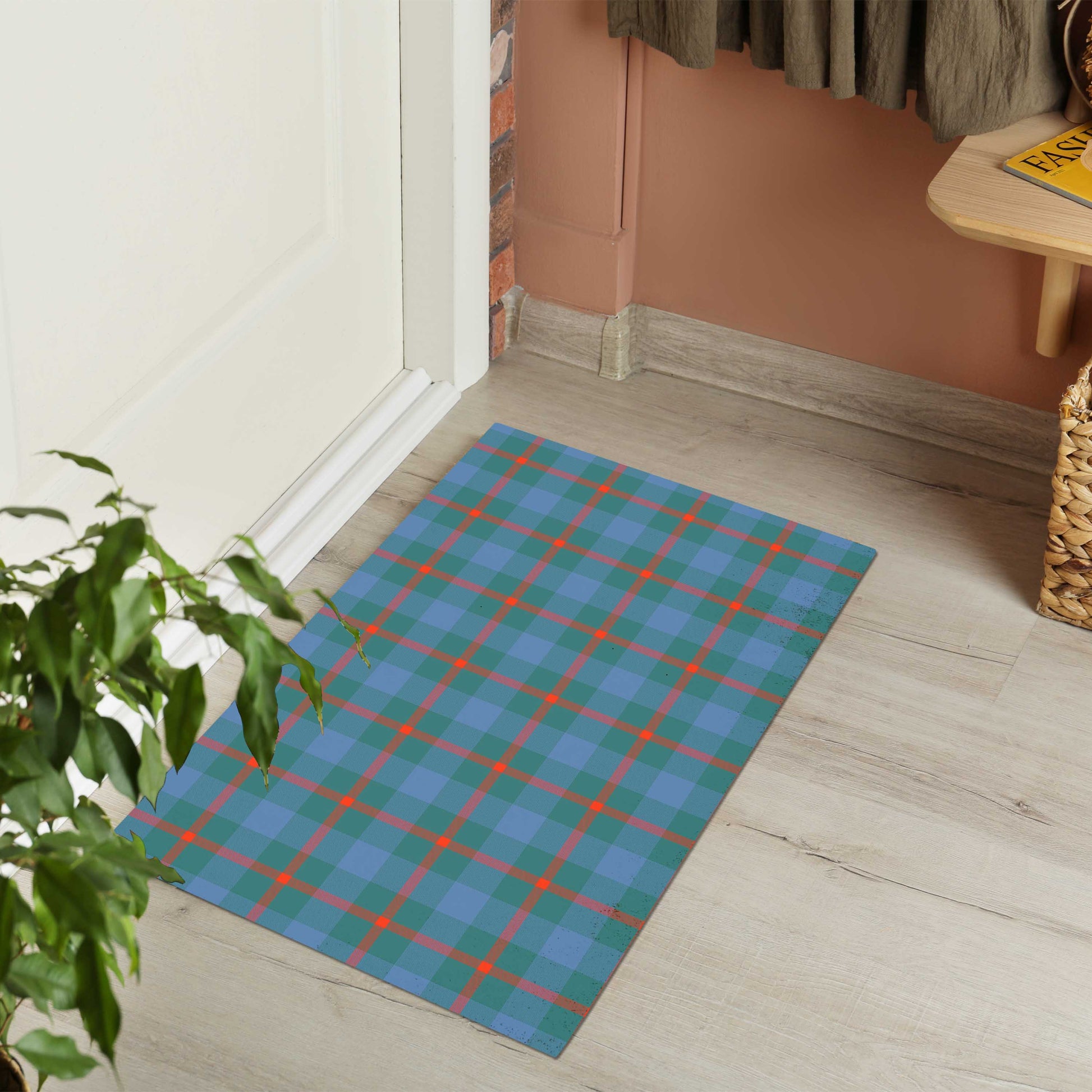 Agnew Ancient Tartan Door Mat - Tartanvibesclothing