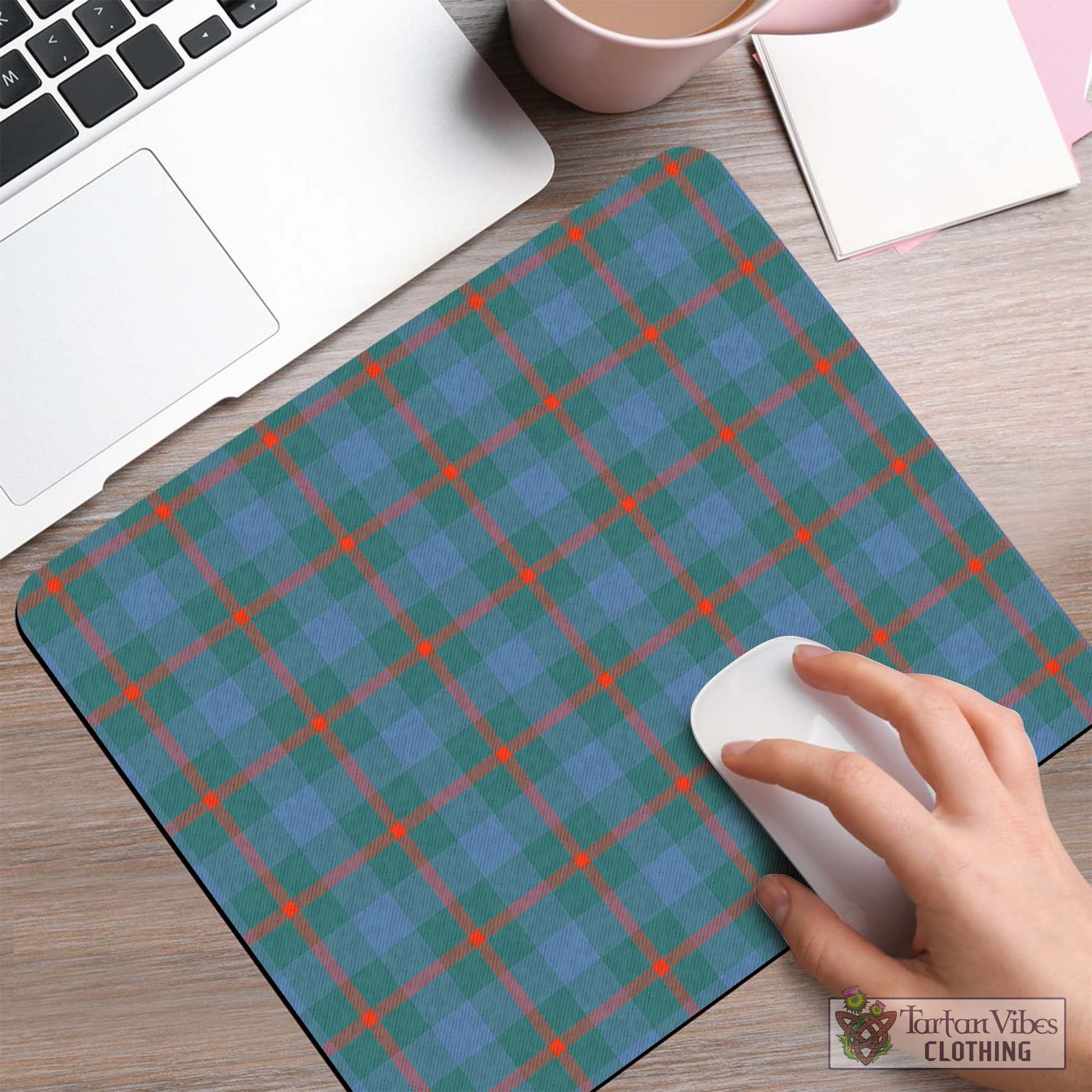 Tartan Vibes Clothing Agnew Ancient Tartan Mouse Pad