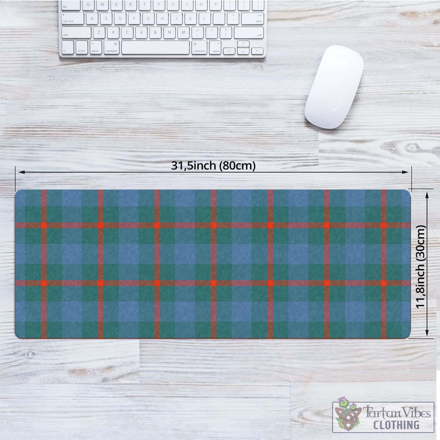 Tartan Vibes Clothing Agnew Ancient Tartan Mouse Pad