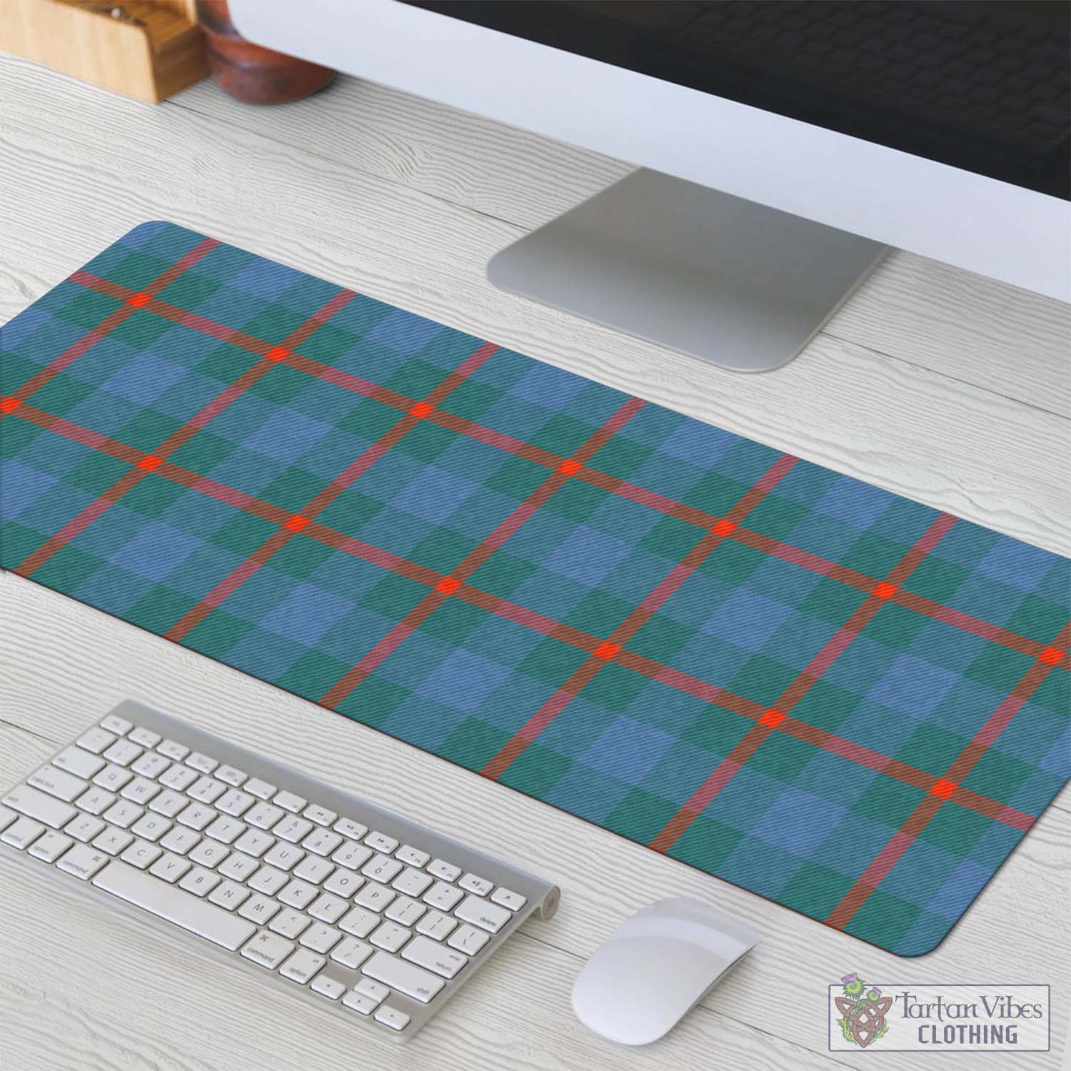 Tartan Vibes Clothing Agnew Ancient Tartan Mouse Pad