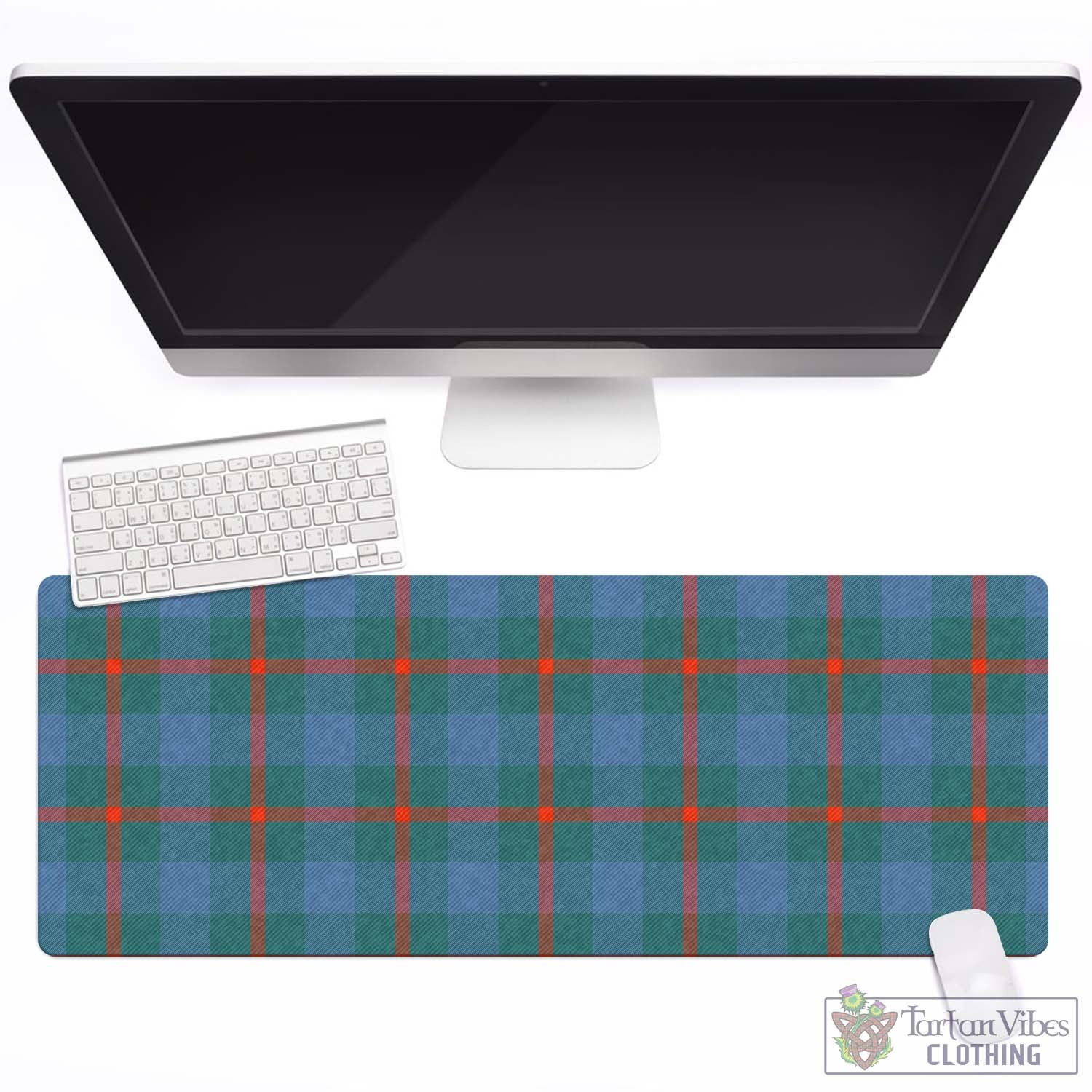 Tartan Vibes Clothing Agnew Ancient Tartan Mouse Pad