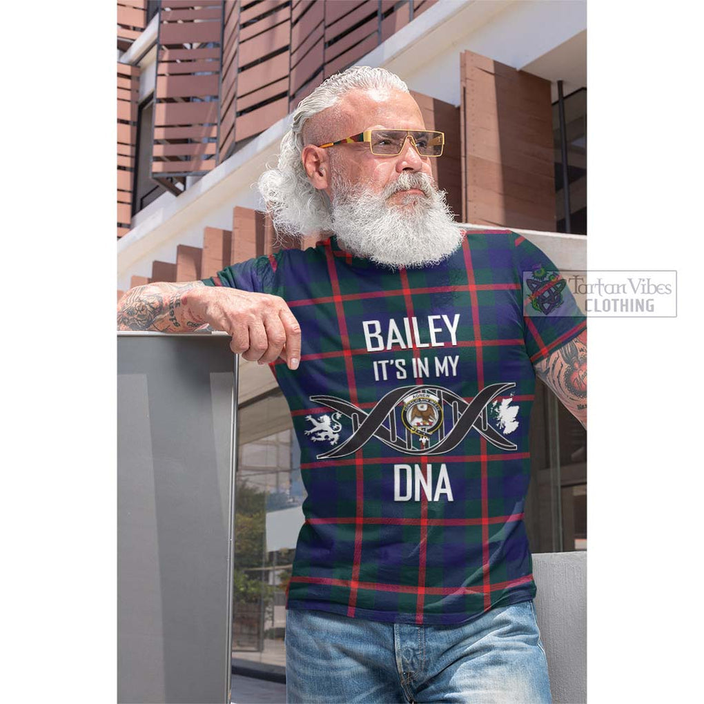 Tartan Vibes Clothing Agnew Modern Tartan Cotton T-shirt with Family Crest DNA In Me Style