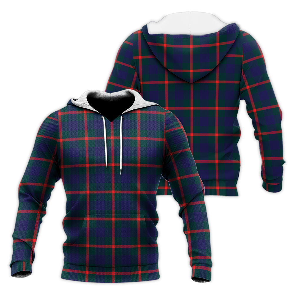 Agnew Modern Tartan Knitted Hoodie Unisex Knitted Hoodie - Tartanvibesclothing