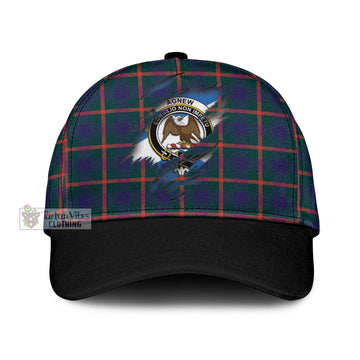 Agnew Tartan Classic Cap with Family Crest In Me Style