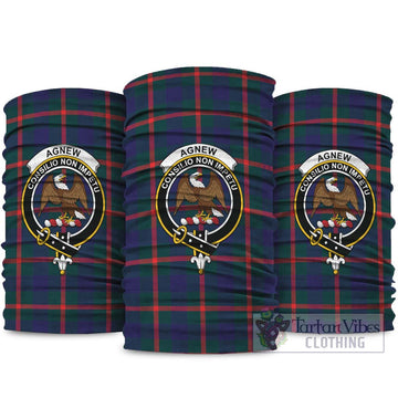 Agnew Tartan Neck Gaiters, Tartan Bandanas, Tartan Head Band with Family Crest