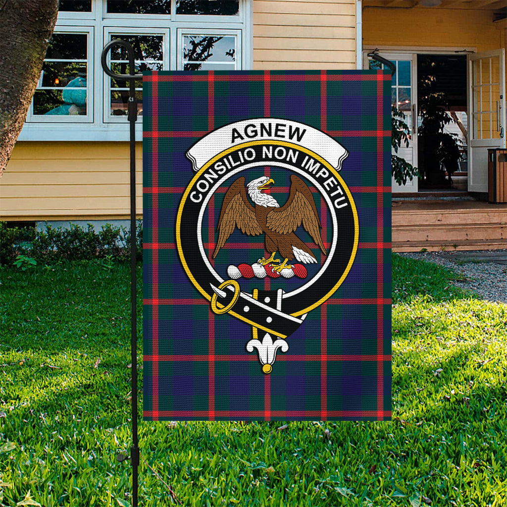 Agnew Tartan Flag with Family Crest - Tartan Vibes Clothing