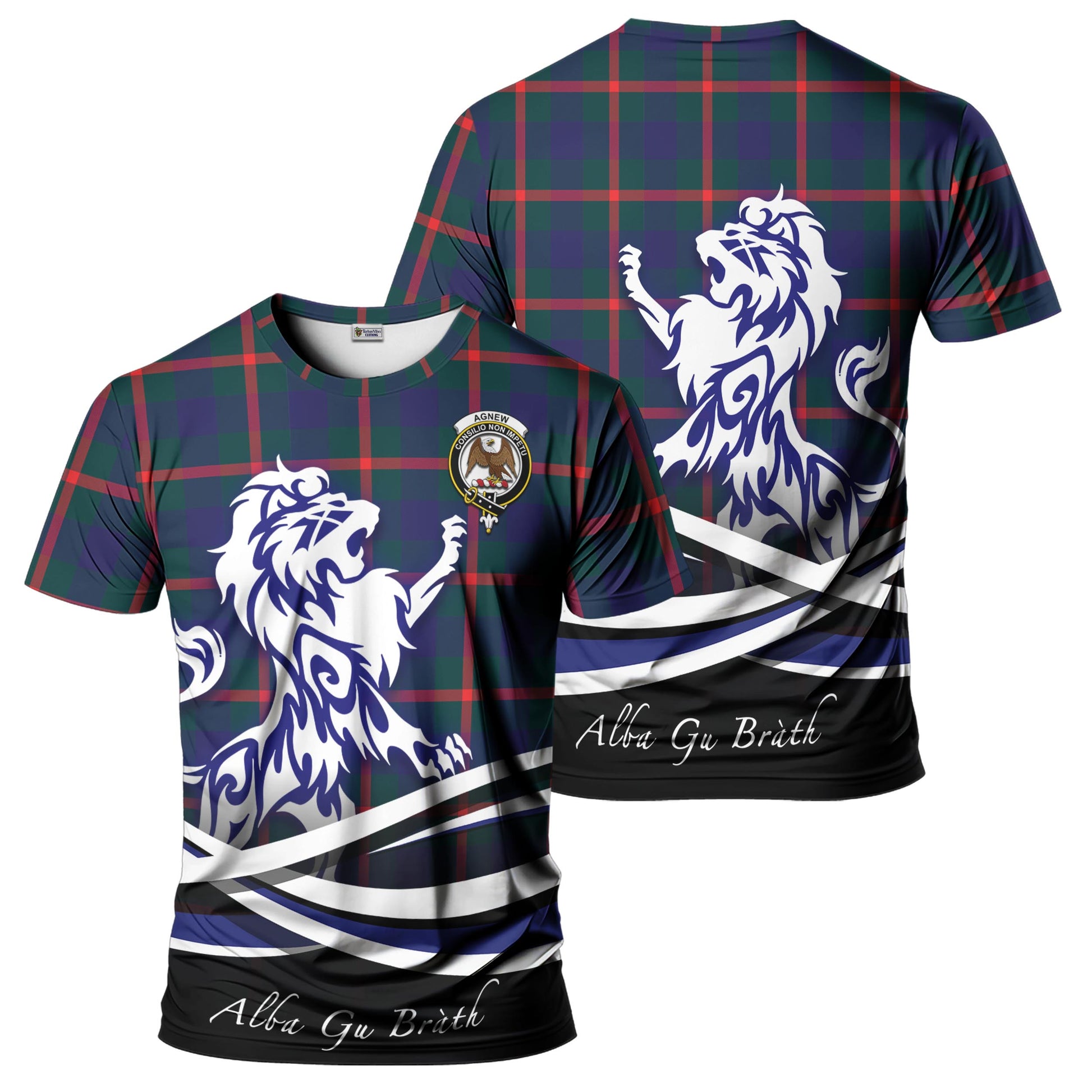 agnew-modern-tartan-t-shirt-with-alba-gu-brath-regal-lion-emblem