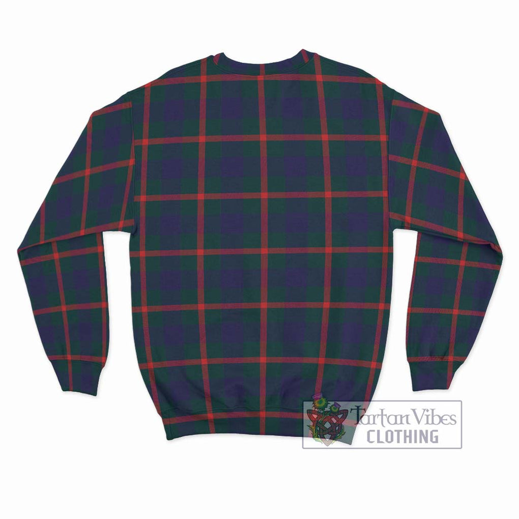 Agnew Tartan Sweatshirt with Family Crest DNA In Me Style - Tartanvibesclothing Shop