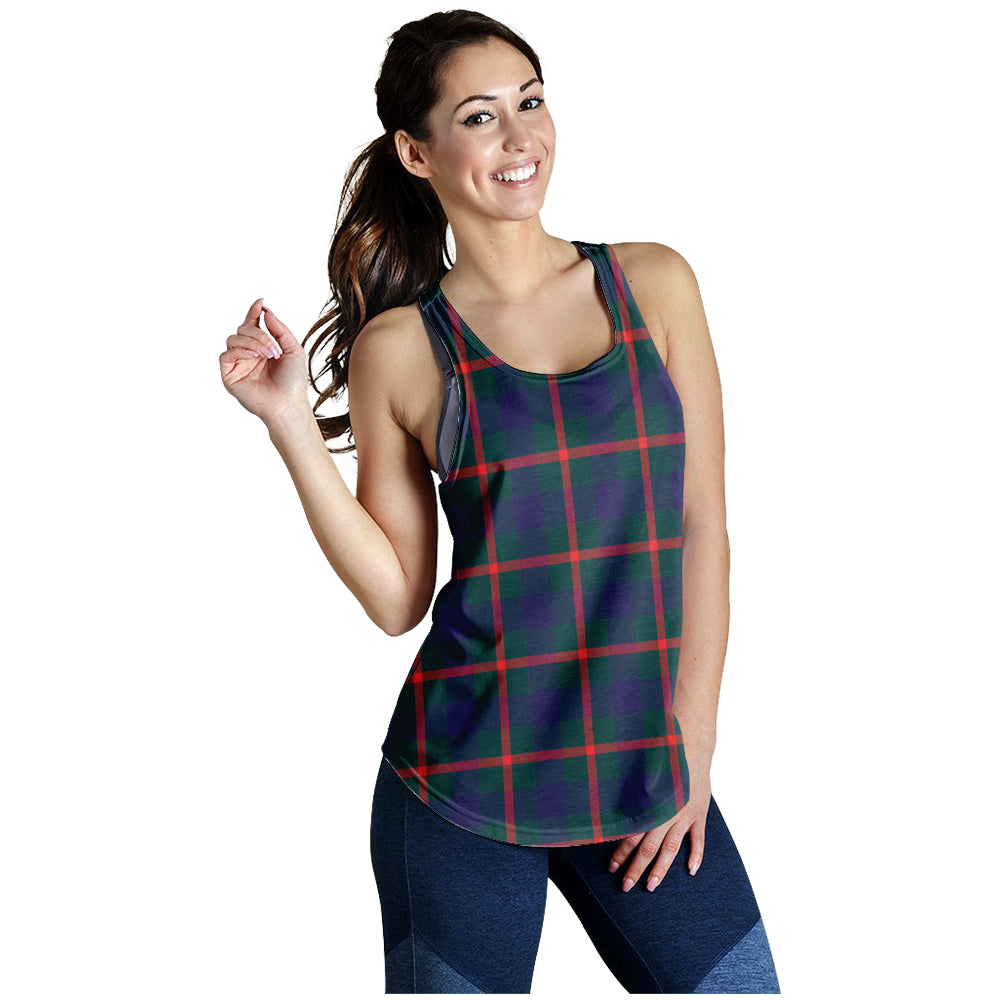 Agnew Modern Tartan Women Racerback Tanks - Tartanvibesclothing