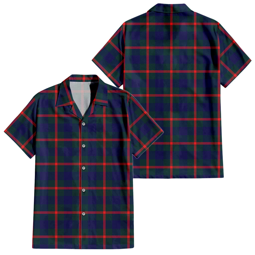 Agnew Modern Tartan Short Sleeve Button Down Shirt - Tartanvibesclothing