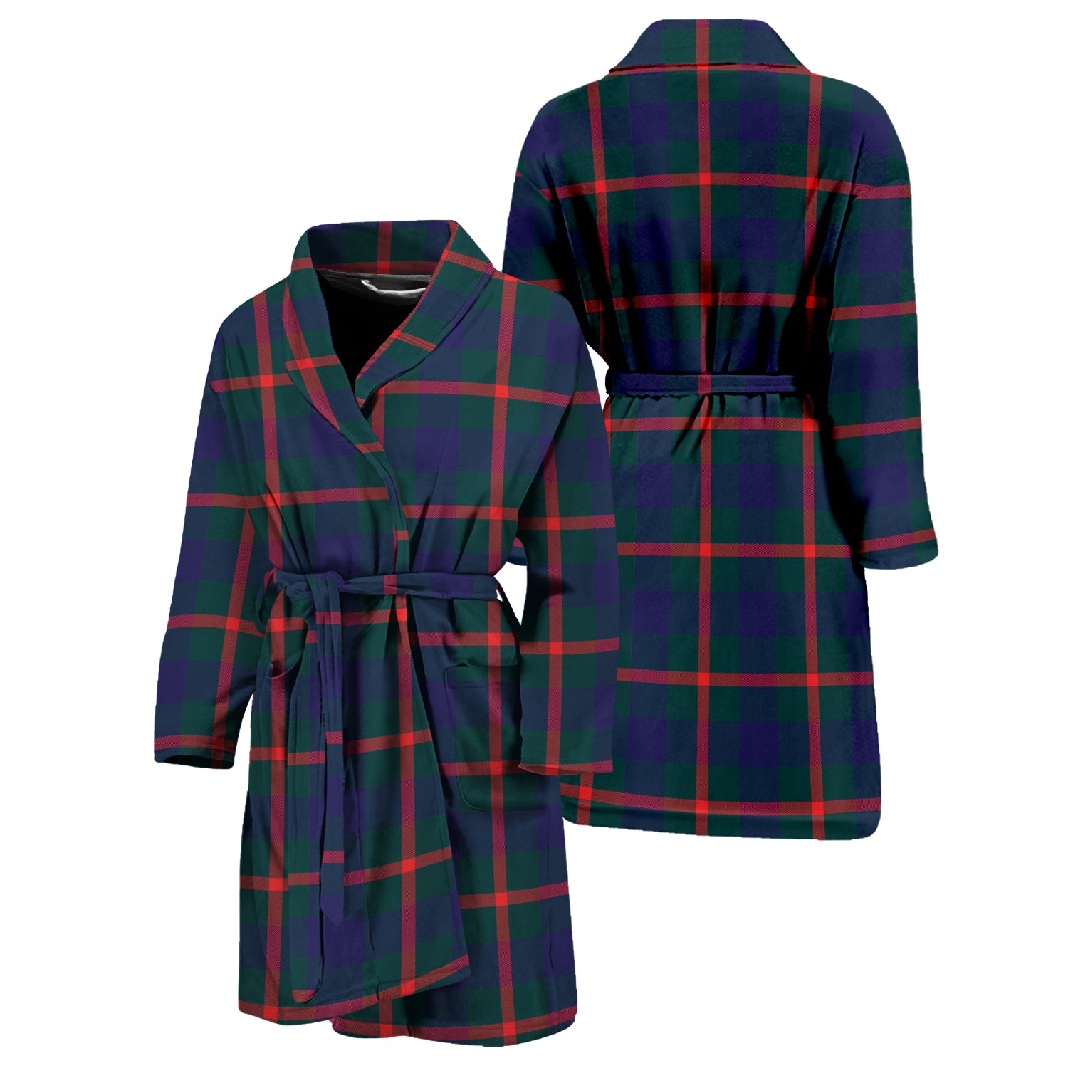 Agnew Tartan Bathrobe Unisex M - Tartan Vibes Clothing