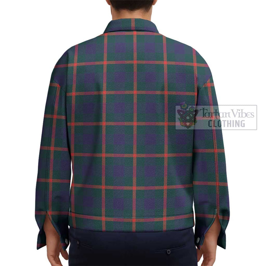 Agnew Tartan Unisex Lapel Cotton Jacket - Tartan Vibes Clothing