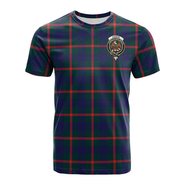 Agnew Tartan T-Shirt with Family Crest