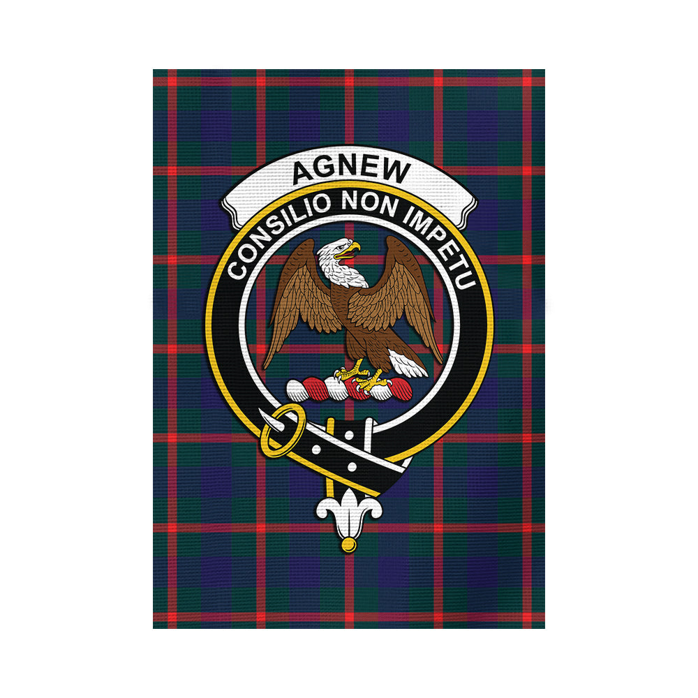 Agnew Tartan Flag with Family Crest - Tartan Vibes Clothing