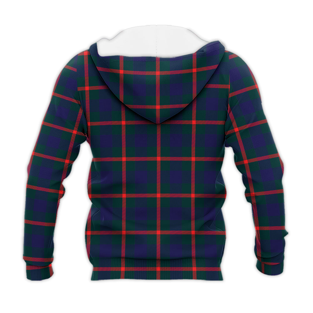 Agnew Modern Tartan Knitted Hoodie - Tartanvibesclothing