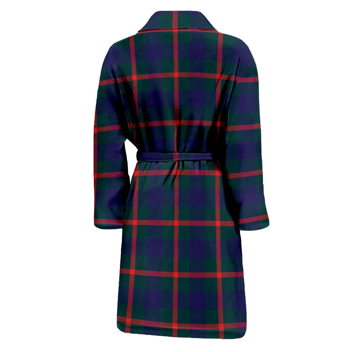 Agnew Tartan Bathrobe with Family Crest - Tartan Vibes Clothing