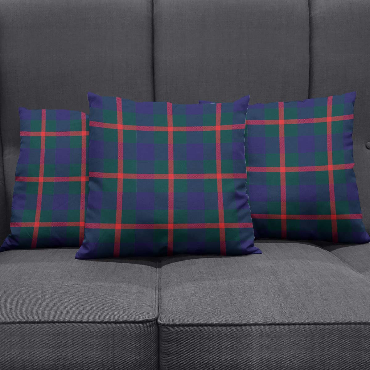 Agnew Modern Tartan Pillow Cover - Tartanvibesclothing