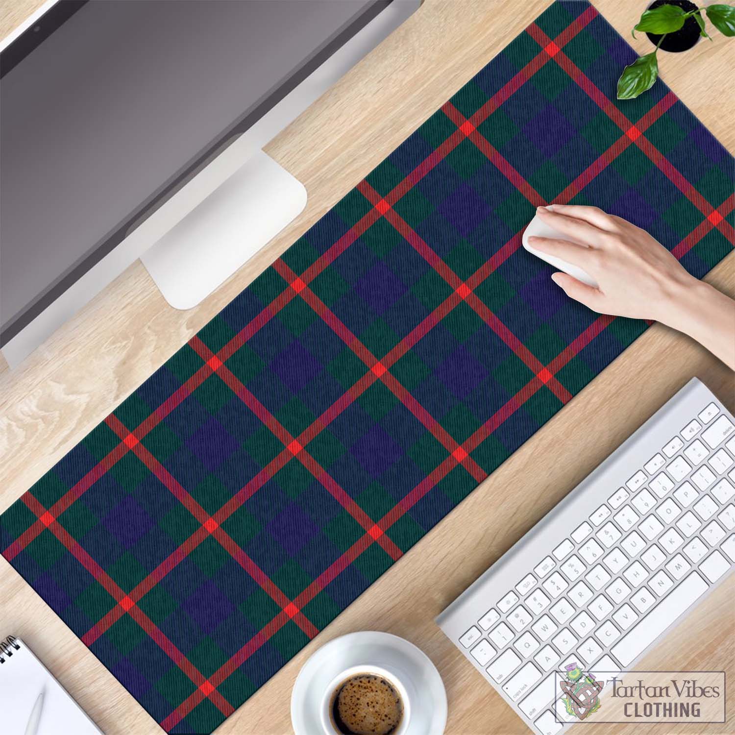 Tartan Vibes Clothing Agnew Modern Tartan Mouse Pad