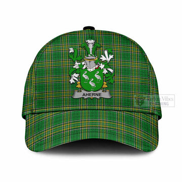 Aherne Irish Clan Tartan Classic Cap with Coat of Arms