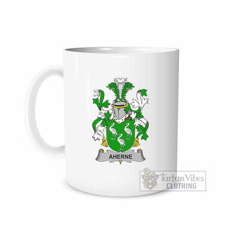 Aherne Irish Clan Coat of Arms Ceramic Mug