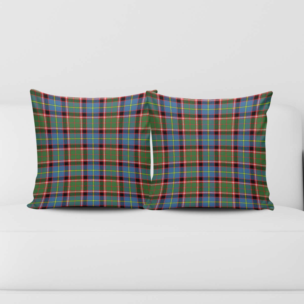 Aikenhead Tartan Pillow Cover Square Pillow Cover - Tartanvibesclothing