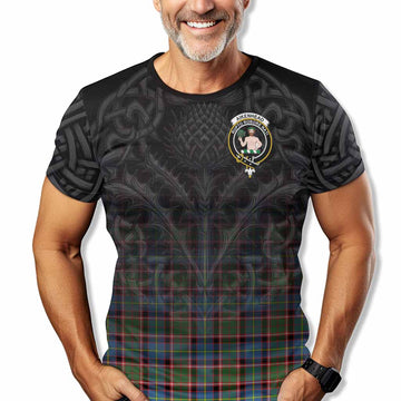 Aikenhead Tartan T-Shirt with Family Crest Celtic Thistle Vibes