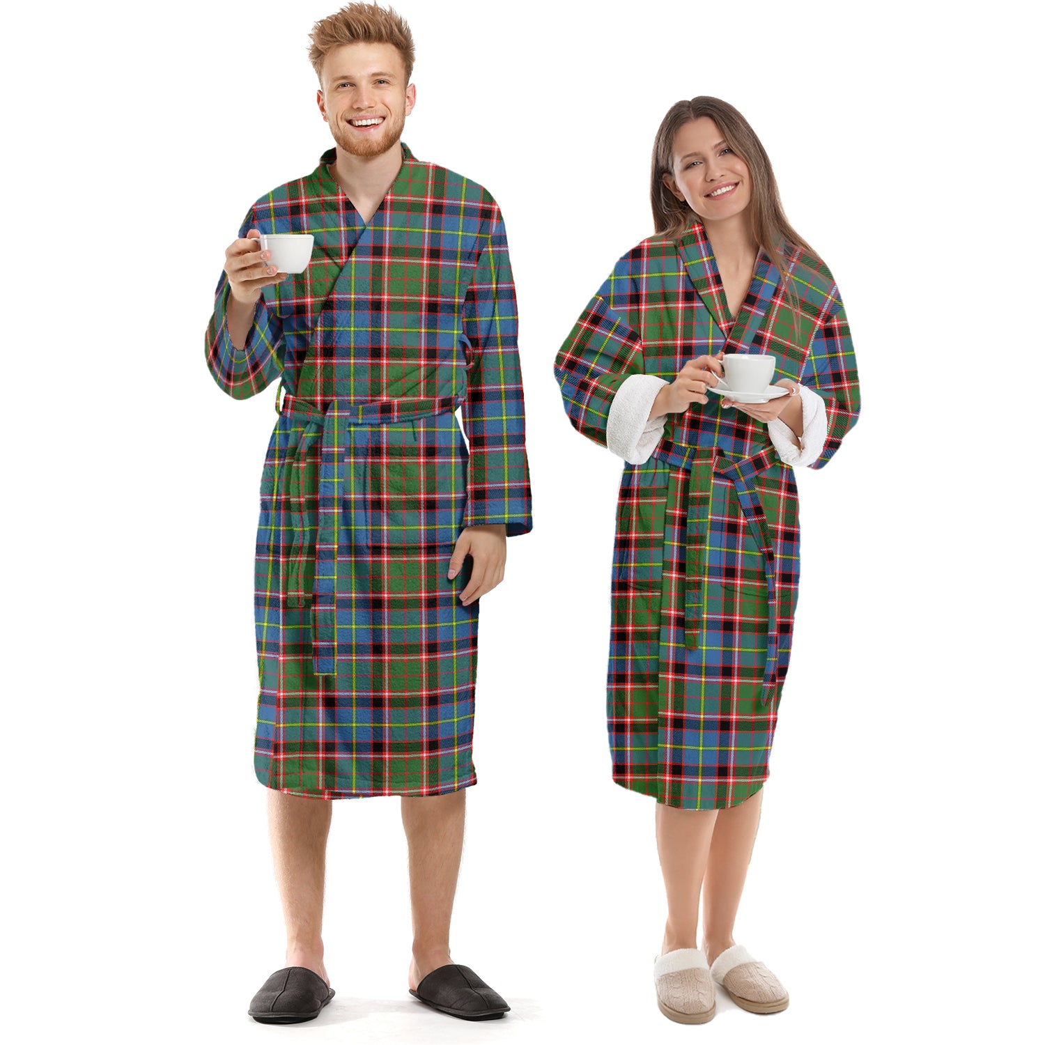 Aikenhead Tartan Bathrobe Unisex S - Tartan Vibes Clothing