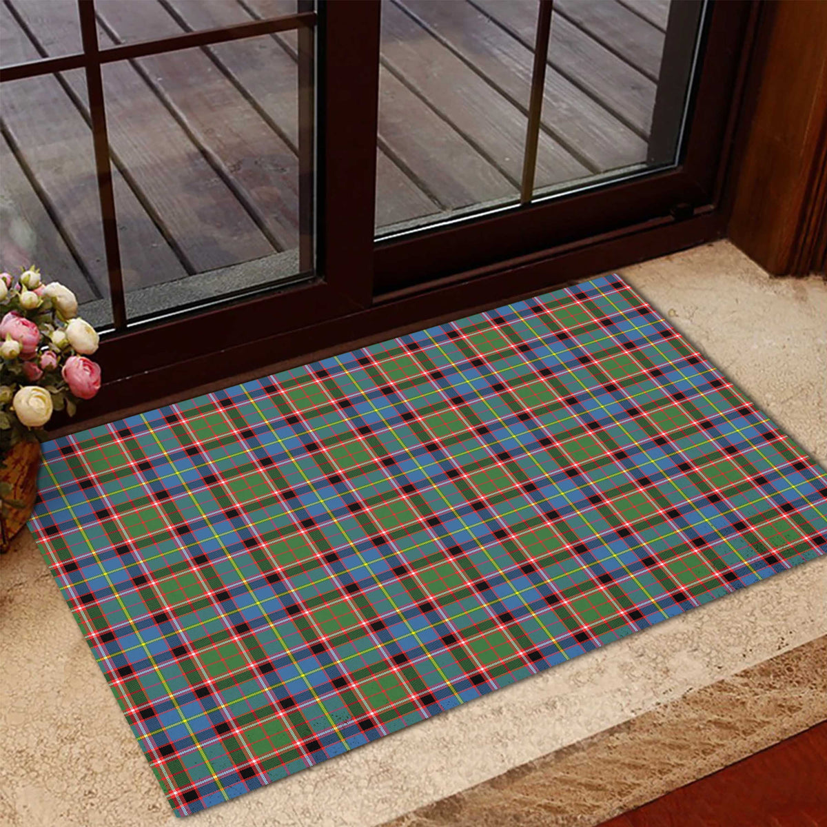 Aikenhead Tartan Rubber Doormat L 60*90cm - Tartan Vibes Clothing