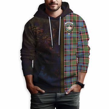 Aikenhead Tartan Family Crest Hoodie Alba Gu Brath Be Brave Lion Ancient Style Pullover Hoodie - Tartan Vibes Clothing