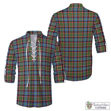 Aikenhead Tartan Men's Scottish Traditional Jacobite Ghillie Kilt Shirt