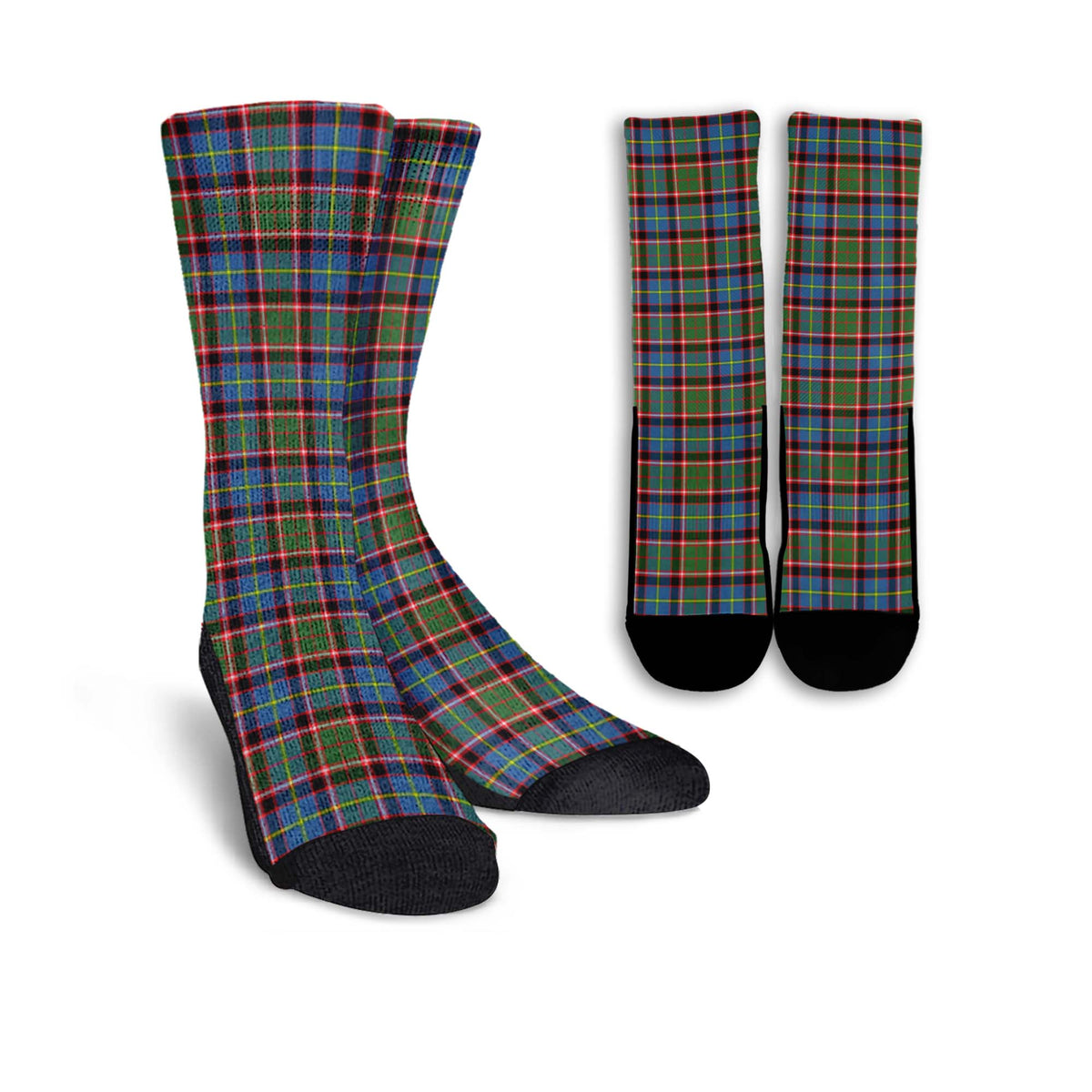 Aikenhead Tartan Crew Socks Crew Socks - Tartan Vibes Clothing