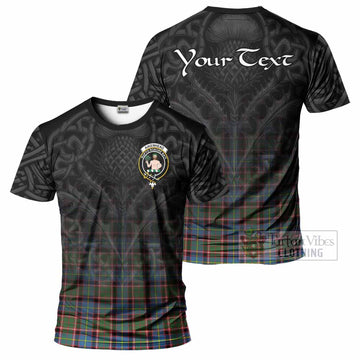 Aikenhead Tartan T-Shirt with Family Crest Celtic Thistle Vibes