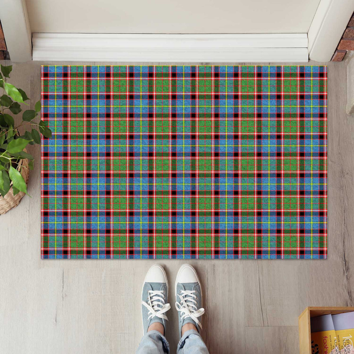 Aikenhead Tartan Rubber Doormat - Tartan Vibes Clothing