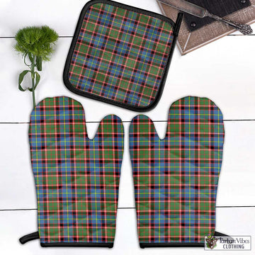 Aikenhead Tartan Combo Oven Mitt & Pot-Holder Black - Tartan Vibes Clothing
