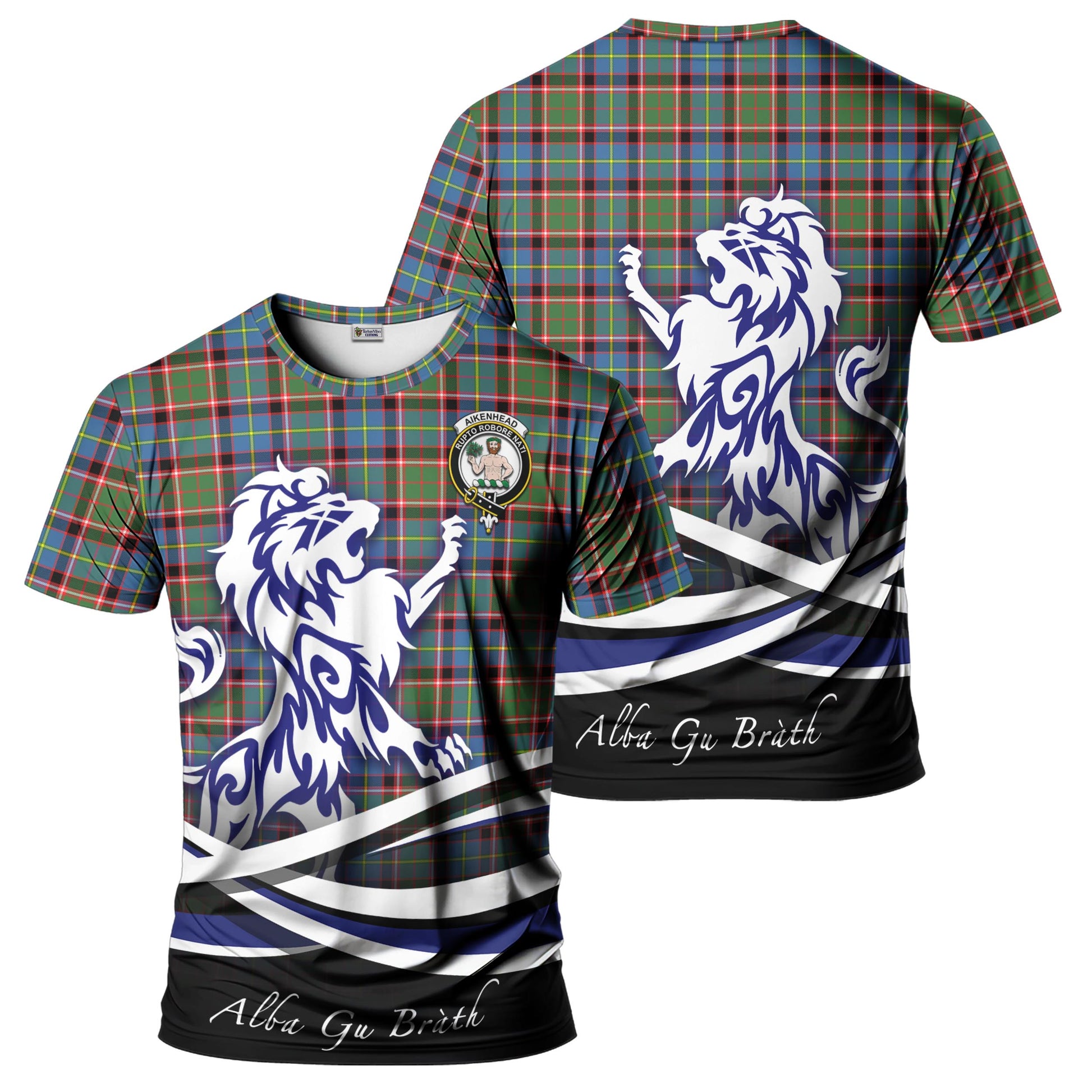 aikenhead-tartan-t-shirt-with-alba-gu-brath-regal-lion-emblem