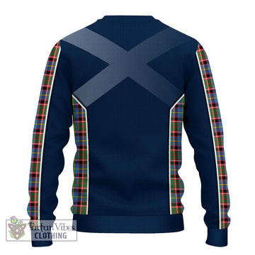 Aikenhead Tartan Ugly Sweater with Family Crest and Lion Rampant Vibes Sport Style