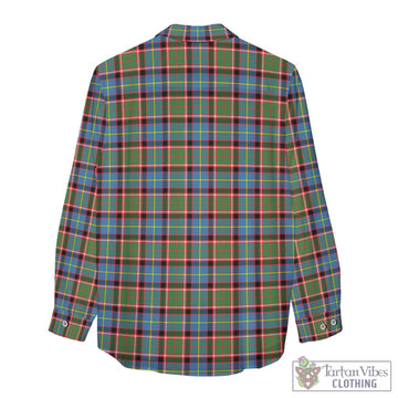 Aikenhead Tartan Women's Casual Shirt with Family Crest