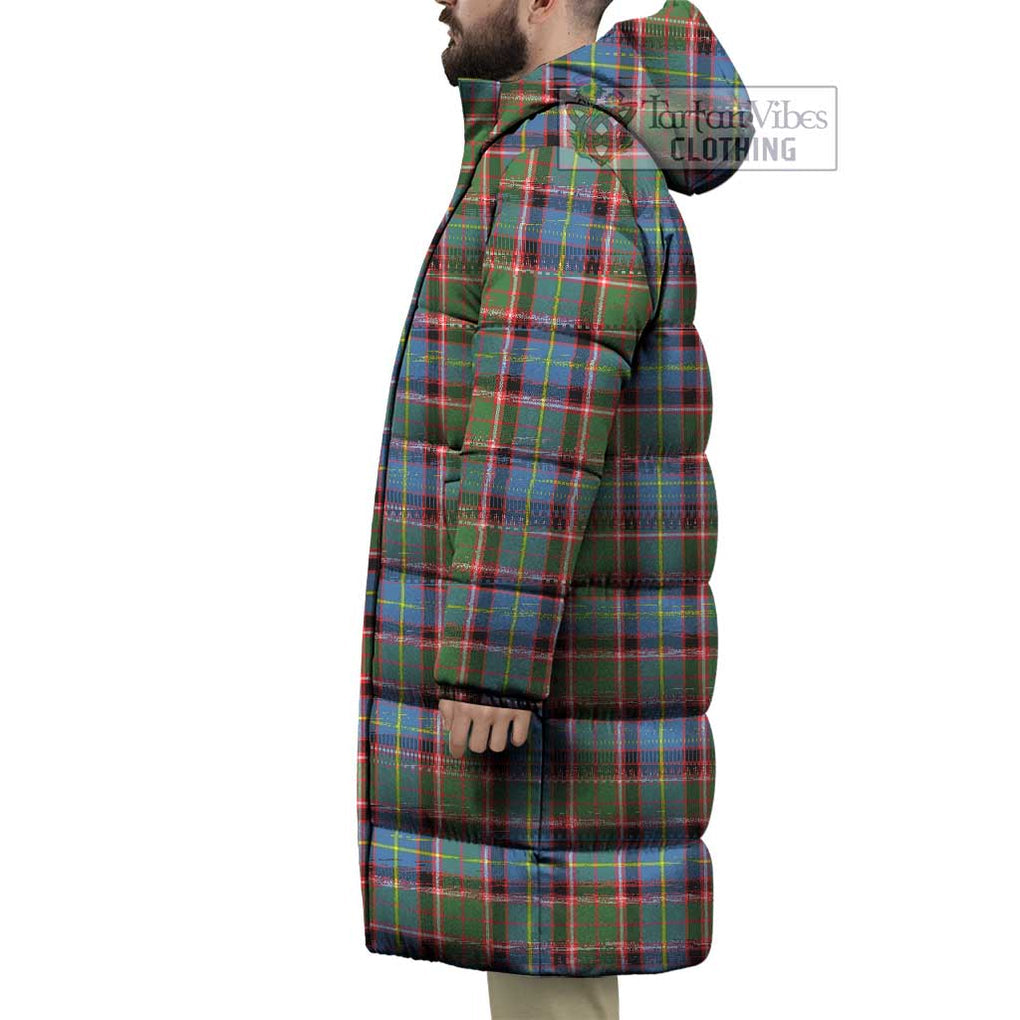 Tartan Vibes Clothing Aikenhead Tartan Long Down Jacket